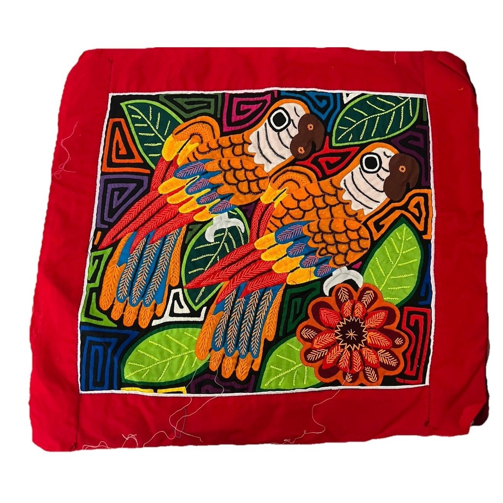 Two Orange And Blue Rainforest Parrot Mola